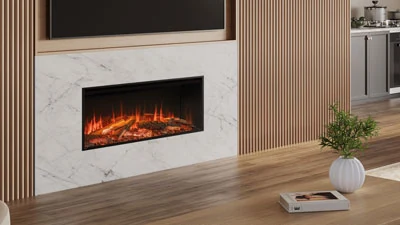 Regency® Avita EXA120 Electric Fireplace — Regency product display photo