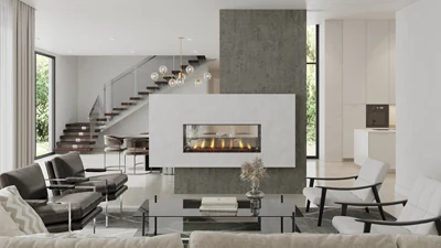 Regency® City Series™ Seattle See-Through 50 Gas Fireplace — Regency product display photo